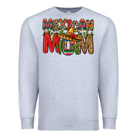 Heather Grey mexican mom Premium Sweatshirt - Zillion Design Studio