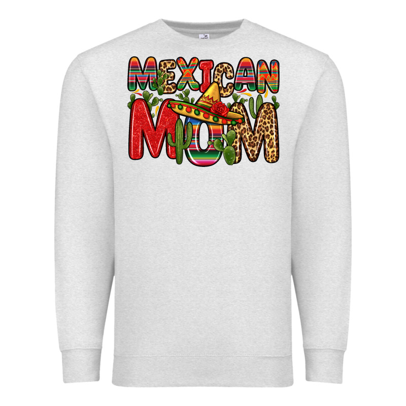 Mexican Mom Premium Sweatshirt by Zillion Design Studio | Teevron