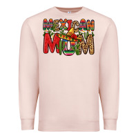 Pale Pink mexican mom Premium Sweatshirt - Zillion Design Studio