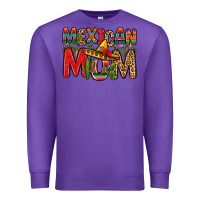 Purple mexican mom Premium Sweatshirt - Zillion Design Studio