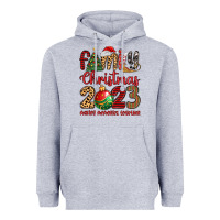 Heather Grey family christmas 2023 making memories together Heavyweight Hoodie - MaliasSmallBusiness