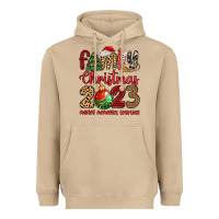 Mushroom family christmas 2023 making memories together Heavyweight Hoodie - MaliasSmallBusiness