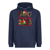 Navy family christmas 2023 making memories together Heavyweight Hoodie - MaliasSmallBusiness