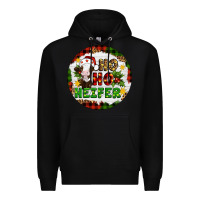 Black Christmas ho ho heifer Premium Hoodie - Artiststas
