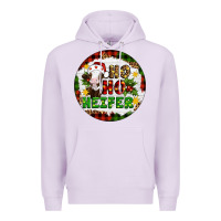 Lilac Christmas ho ho heifer Premium Hoodie - Artiststas