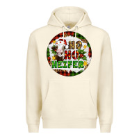 Sandshell Christmas ho ho heifer Premium Hoodie - Artiststas