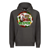 Smoke Christmas ho ho heifer Premium Hoodie - Artiststas