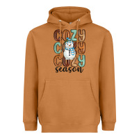 Meerkat cozy season snowman Heavyweight Hoodie - MaliasSmallBusiness