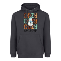 Smoke cozy season snowman Heavyweight Hoodie - MaliasSmallBusiness