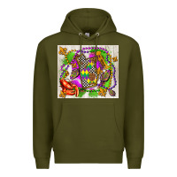 Army Green mississippi Premium Hoodie - AdoDesignShop