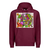 Burgundy mississippi Premium Hoodie - AdoDesignShop