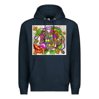 Navy mississippi Premium Hoodie - AdoDesignShop