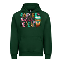 Forest Green nurse coffee repeat Urban Hoodie - Jasminsmagicworld