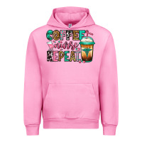 Fuchsia Pink nurse coffee repeat Urban Hoodie - Jasminsmagicworld