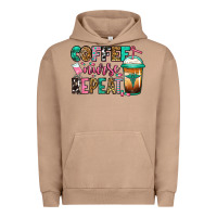 Pigment Burro nurse coffee repeat Urban Hoodie - Jasminsmagicworld