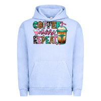 Pigment Grape Ice nurse coffee repeat Urban Hoodie - Jasminsmagicworld