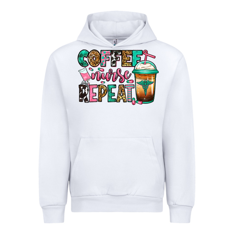 Nurse Coffee Repeat Urban Hoodie by Jasminsmagicworld | Teevron