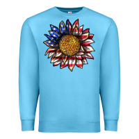 4th Of July Sunflower Premium Sweatshirt | Teevron