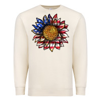 Sandshell 4th of july sunflower Premium Sweatshirt - texasbilliewilder