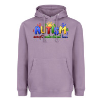 Lavender autism accept understand love Heavyweight Hoodie - MaliasSmallBusiness