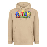 Mushroom autism accept understand love Heavyweight Hoodie - MaliasSmallBusiness