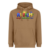 Toasted Coconut autism accept understand love Heavyweight Hoodie - MaliasSmallBusiness
