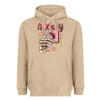 Mushroom anxiety skeleton hand Heavyweight Hoodie - MaliasSmallBusiness