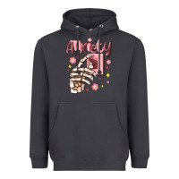 Smoke anxiety skeleton hand Heavyweight Hoodie - MaliasSmallBusiness