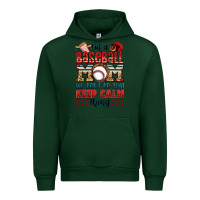 Forest Green i'm a baseball mom we don't do that keep calm thin Urban Hoodie - Jasminsmagicworld