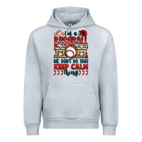 Heather Grey i'm a baseball mom we don't do that keep calm thin Urban Hoodie - Jasminsmagicworld