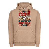 Pigment Burro i'm a baseball mom we don't do that keep calm thin Urban Hoodie - Jasminsmagicworld