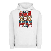 Pigment Lunar Rock i'm a baseball mom we don't do that keep calm thin Urban Hoodie - Jasminsmagicworld