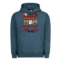Pigment Midnight Navy i'm a baseball mom we don't do that keep calm thin Urban Hoodie - Jasminsmagicworld