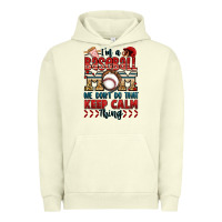 Pigment Pistachio i'm a baseball mom we don't do that keep calm thin Urban Hoodie - Jasminsmagicworld