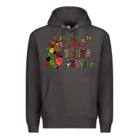 Smoke i believe in santa paws Premium Hoodie - AdoDesignShop