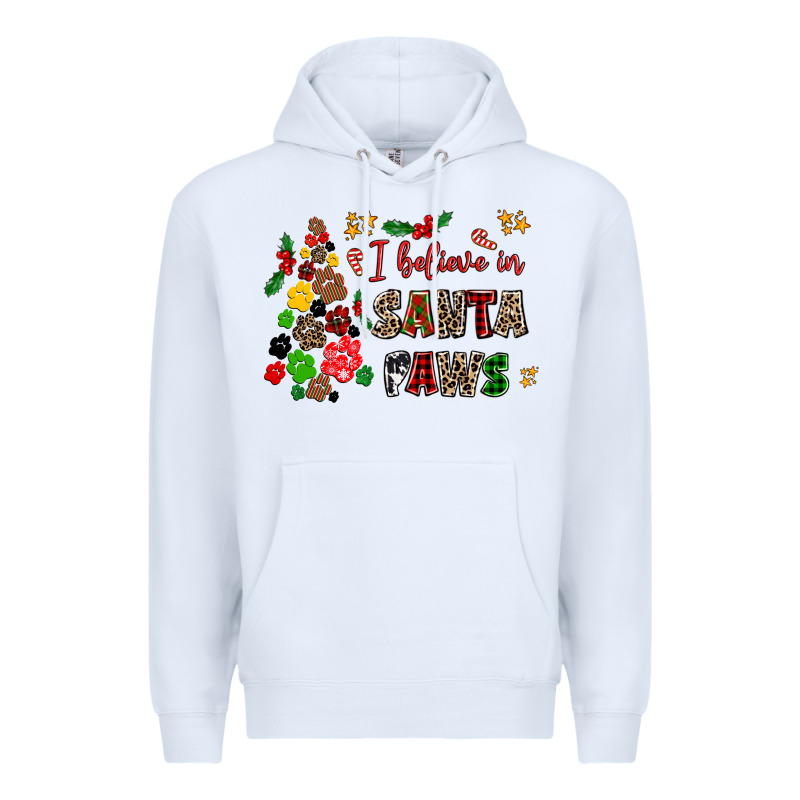 I Believe In Santa Paws Premium Hoodie by AdoDesignShop | Teevron