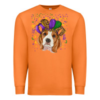 Carrot mardi gras beagle Premium Sweatshirt - RanaPortraitStore