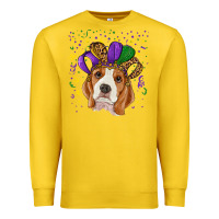 Lemon mardi gras beagle Premium Sweatshirt - RanaPortraitStore