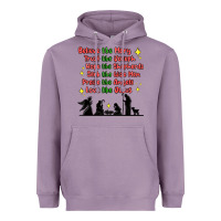 Jesus And Family Belive Like Mary Heavyweight Hoodie | Teevron
