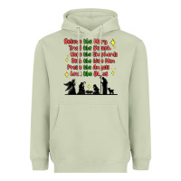 Matcha jesus and family belive like mary Heavyweight Hoodie - MaliasSmallBusiness