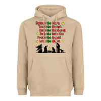 Mushroom jesus and family belive like mary Heavyweight Hoodie - MaliasSmallBusiness