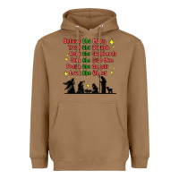 Toasted Coconut jesus and family belive like mary Heavyweight Hoodie - MaliasSmallBusiness