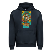 Navy i hate everyone but coffee helps western skeleton coffee sunflowers 12 Urban Hoodie - Artiststas