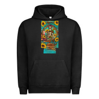 Pigment Black i hate everyone but coffee helps western skeleton coffee sunflowers 12 Urban Hoodie - Artiststas