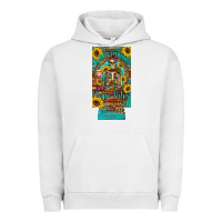 Pigment Lunar Rock i hate everyone but coffee helps western skeleton coffee sunflowers 12 Urban Hoodie - Artiststas