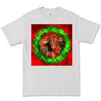 Dove Grey christmas red angus calf Premium Tee - LillyAllenDesigns