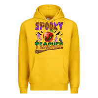 Lemon spooky teacher Premium Hoodie - BundleAndBundleShop