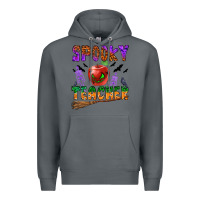 Rock spooky teacher Premium Hoodie - BundleAndBundleShop