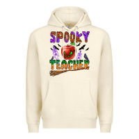 Sandshell spooky teacher Premium Hoodie - BundleAndBundleShop