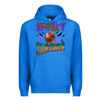 True Royal spooky teacher Premium Hoodie - BundleAndBundleShop